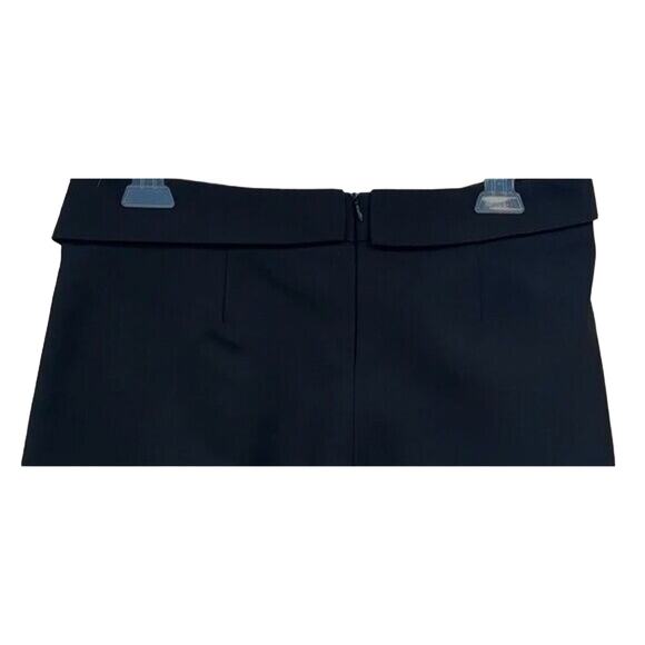 Zara Symmetrical Formal Envelope City Skort Pockets Back Zipper S Black #2954 - Picture 11 of 13